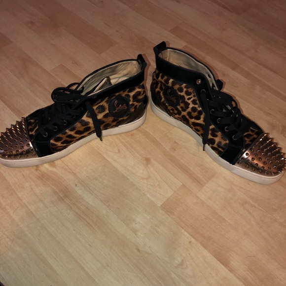 christian louboutin men sneakers